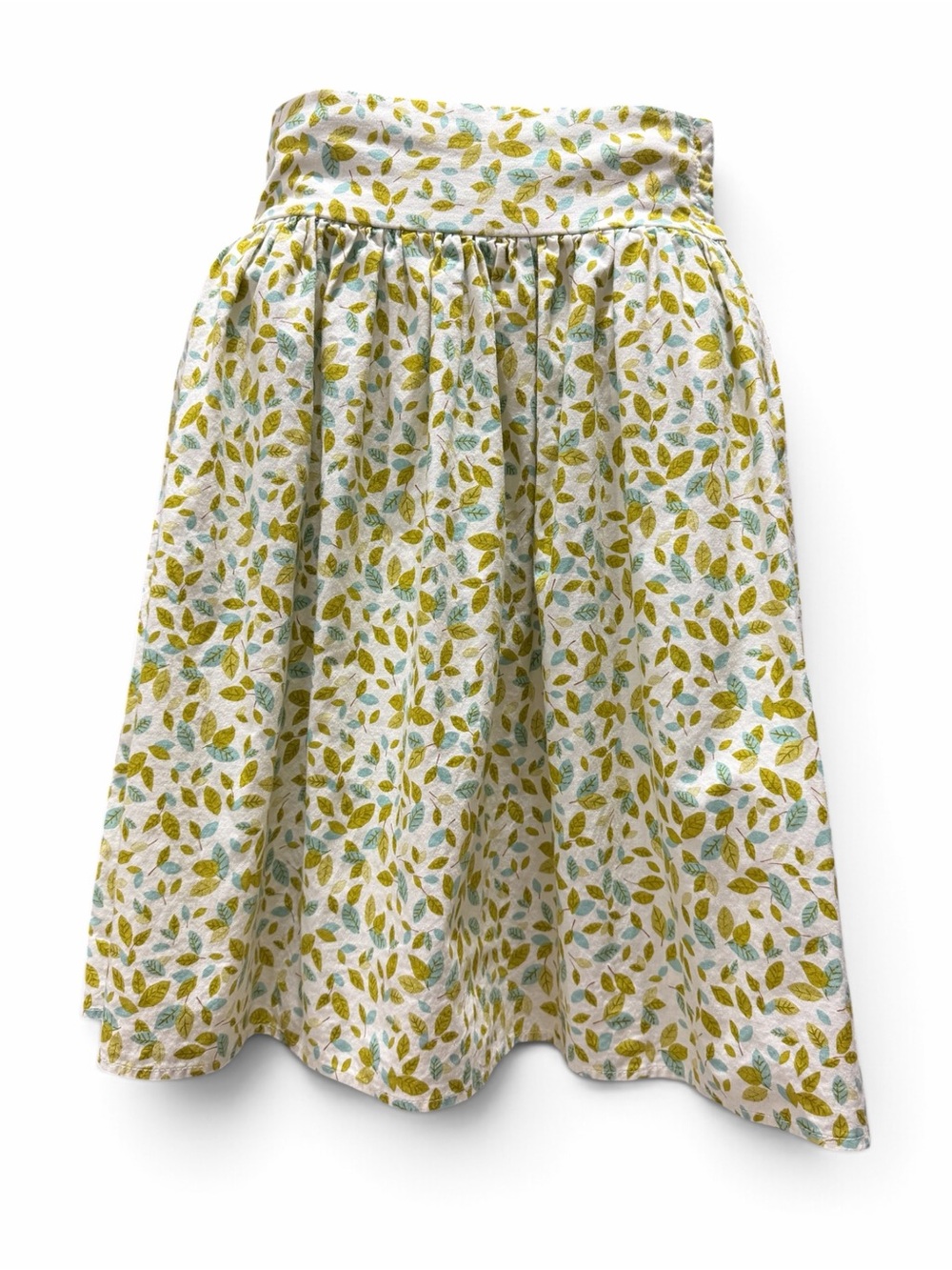 Pinup Couture x Heart of Haute Best Frocks Forever Leaf Print Swing Skirt Small - Picture 3 of 5